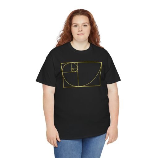 📐 Golden Ratio Spiral Unisex T-Shirt – Where Math Meets Aesthetic - Image 5