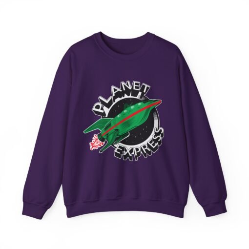 🚀 Planet Express Unisex Sweatshirt – Intergalactic Comfort, Futurama Style - Image 14