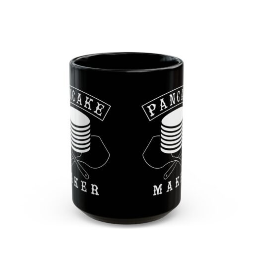 🥞 Pancake Maker Black Mug – Powered by Flapjacks & Sass - Image 7