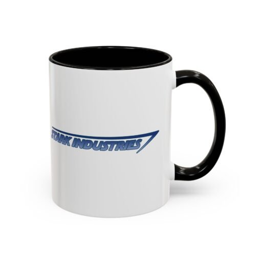 🛠️☕ Stark Industries Accent Color Mug – Fuel Like a Genius - Image 3