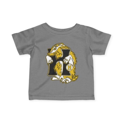 🦡💛 House of Badger Toddler T-Shirt – Small Size, Big Heart - Image 4