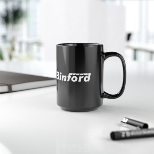 🔧☕ Binford Tools Black Mug – More Coffee, More Power - Image 13