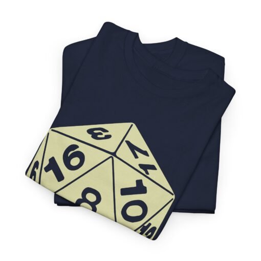 🎲🔥 20-Sided Die Unisex T-Shirt – Roll for Style - Image 3