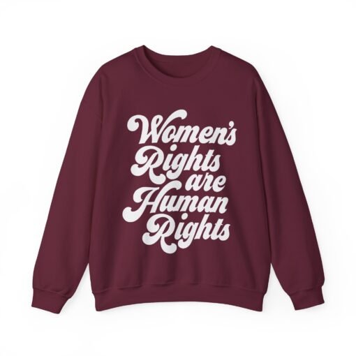 ✊💜 Women’s Rights Are Human Rights Unisex Sweatshirt – Speak Up. Stay Warm. - Image 8