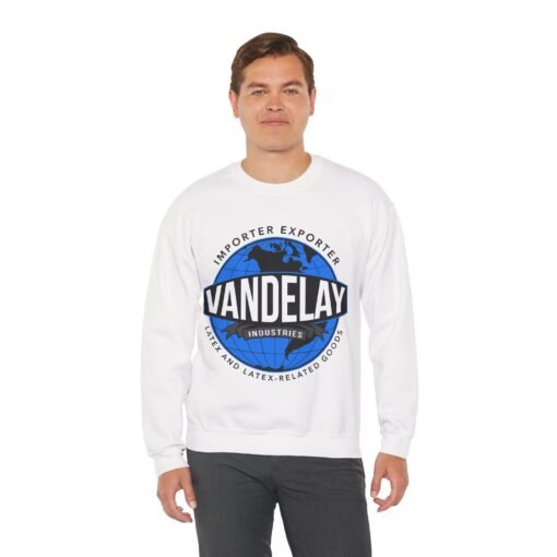 🏢 Vandelay Industries Unisex Sweatshirt – Importing. Exporting. Comfort. - Image 8