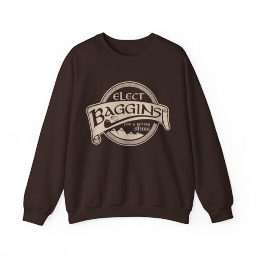 🌿 Elect Baggins for The Shire Unisex Sweatshirt – Campaign in Comfort - Image 15