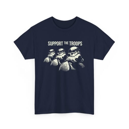 👕 Support the Troops Unisex T-Shirt – A Galactic Twist on Classic Camaraderie - Image 18