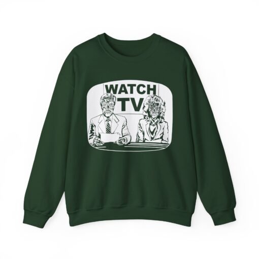 📺👽 Watch TV Unisex Sweatshirt – A Chilling Nod to They Live - Image 9