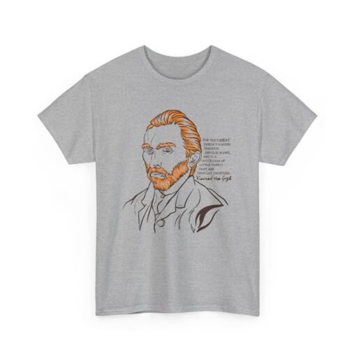 🎨🌟 Van Gogh Wisdom Unisex T-Shirt – Greatness in Every Stroke - Image 14