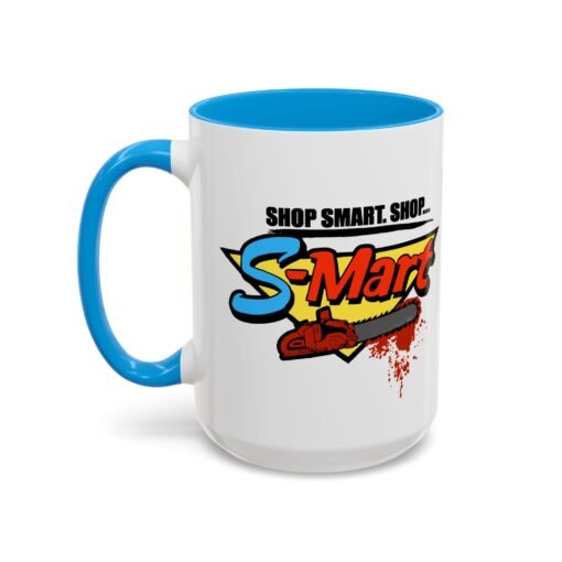 ☕️ Shop Smart... Shop S-Mart Color Accent Mug – Groovy Sips Start Here - Image 68