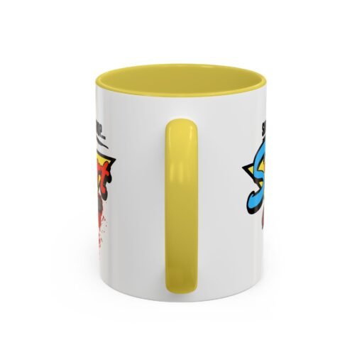 ☕️ Shop Smart... Shop S-Mart Color Accent Mug – Groovy Sips Start Here - Image 47