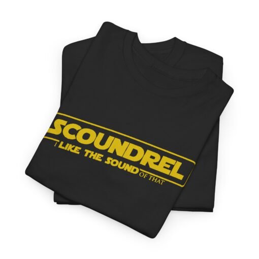 😏🚀 Scoundrel? I Like the Sound of That Unisex T-Shirt – Charm in Every Stitch - Image 2