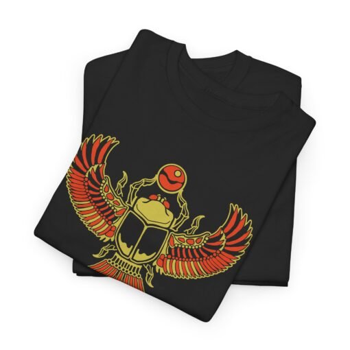 🪲👕 Scarab Spirit Unisex T-Shirt – Ancient Power, Timeless Style - Image 3