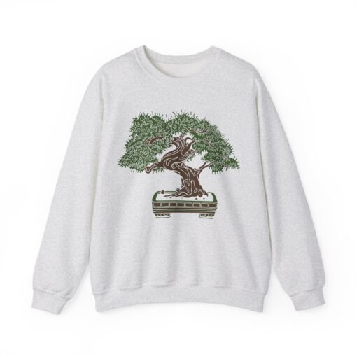 🌳 Bonsai Tree Unisex Sweatshirt – Rooted in Calm, Styled for Comfort - Image 8