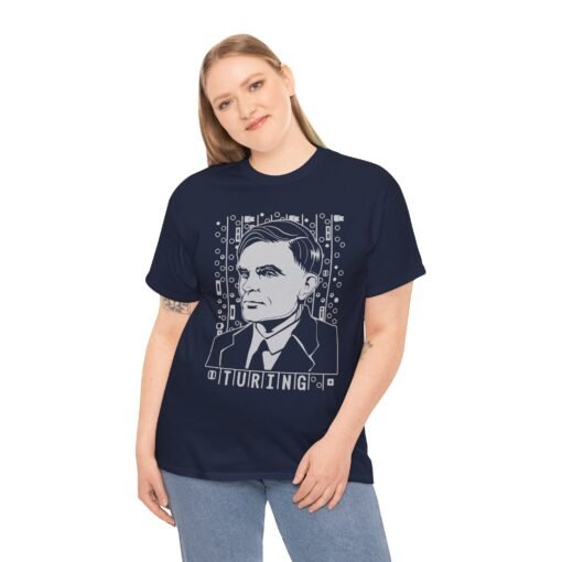 🧠💻 Alan Turing Unisex T-Shirt – Codebreaker. Visionary. Icon. - Image 3