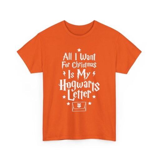 🧙‍♂️🎄 All I Want for Christmas Is My Hogwarts Letter Unisex T-Shirt – A Magical Holiday Wish - Image 11