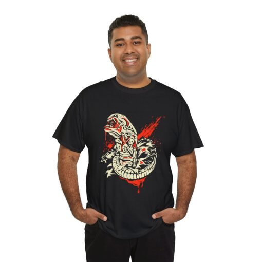 👶👽 Xenomorph Baby Unisex T-Shirt – Cute, Creepy, Classic Sci-Fi - Image 6