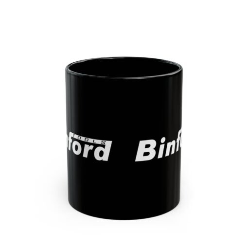 🔧☕ Binford Tools Black Mug – More Coffee, More Power - Image 3