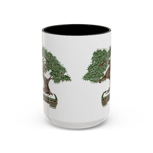 🌳 Bonsai Tree Accent Mug – Sip in Stillness - Image 49