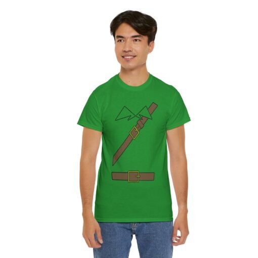🗡️🛡️ Hero's Tunic Costume Unisex T-Shirt – Ready for Your Next Quest - Image 7