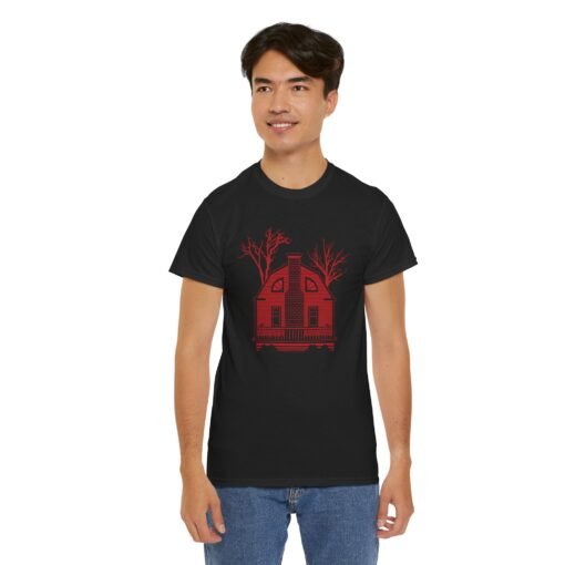 🏚️🔪 Amityville House of Horrors Unisex T-Shirt – Home Sweet Haunted - Image 7