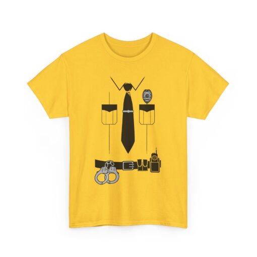 👮‍♂️🚓 Police Officer Costume Unisex T-Shirt – Serve, Protect, and Look Sharp - Image 17