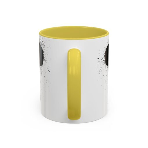 🐭☣️ Gas Mask Mouse Accent Mug – Sip with a Side of Strange - Image 47