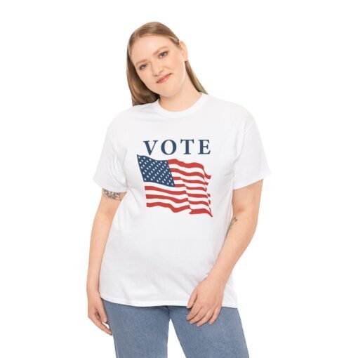 🇺🇸🗳️ Vote Unisex T-Shirt – Your Voice. Your Power. - Image 5