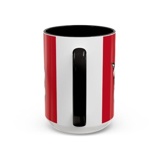 ☕🐱🎄 Elf Kitten Color Accent Mug – Sip with Holiday Whiskers & Cheer - Image 23
