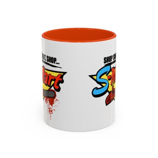 ☕️ Shop Smart... Shop S-Mart Color Accent Mug – Groovy Sips Start Here - Image 33