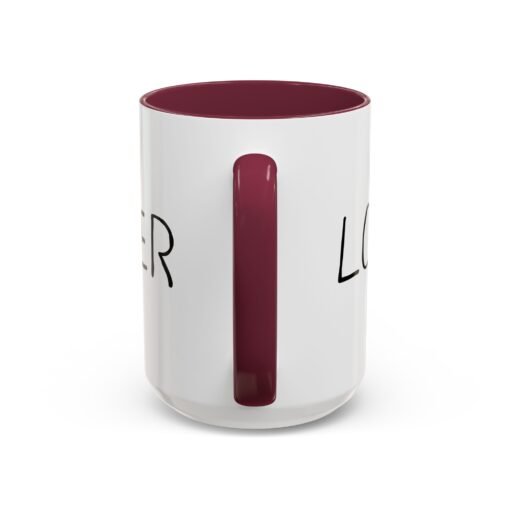 ☕ Loser / Lover Color Accent Mug – One Sip, Two Stories - Image 19