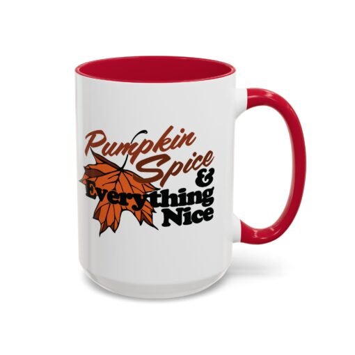 🎃☕ Pumpkin Spice & Everything Nice Accent Mug – Sip into Autumn - Image 38