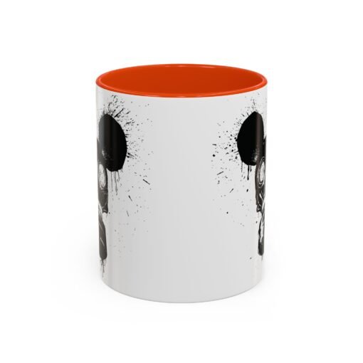 🐭☣️ Gas Mask Mouse Accent Mug – Sip with a Side of Strange - Image 37