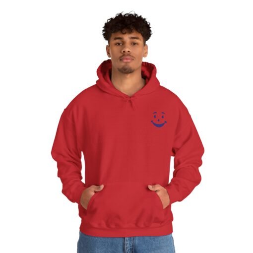 😎 Kool-Aid Man Face Unisex Hoodie – Ohhh Yeahhh From Front to Back - Image 7