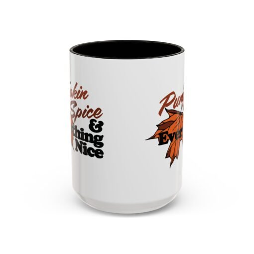 🎃☕ Pumpkin Spice & Everything Nice Accent Mug – Sip into Autumn - Image 25