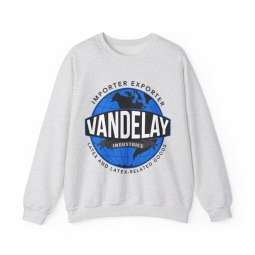 🏢 Vandelay Industries Unisex Sweatshirt – Importing. Exporting. Comfort. - Image 9