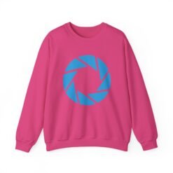 Alternative view of 🧪🔷 Aperture Science Unisex Sweatshirt – Comfort for the Testing Elite