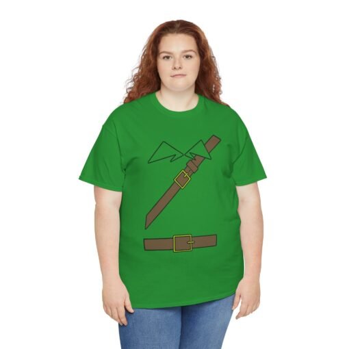 🗡️🛡️ Hero's Tunic Costume Unisex T-Shirt – Ready for Your Next Quest - Image 5