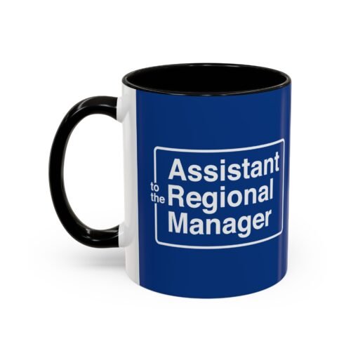📛☕ Assistant to the Regional Manager Accent Mug – Sip Like It’s a Corporate Power Move - Image 8