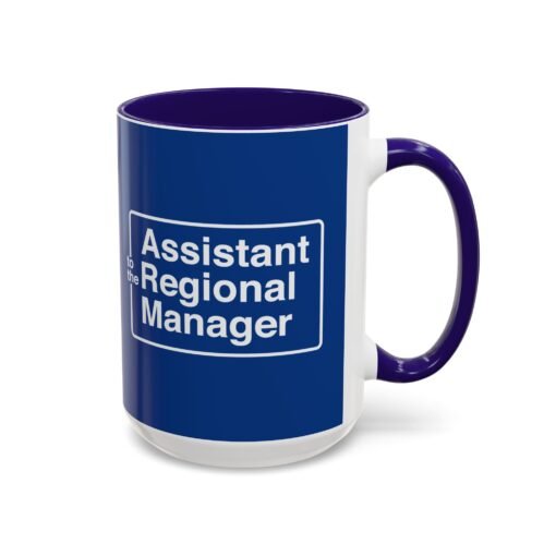 📛☕ Assistant to the Regional Manager Accent Mug – Sip Like It’s a Corporate Power Move - Image 22