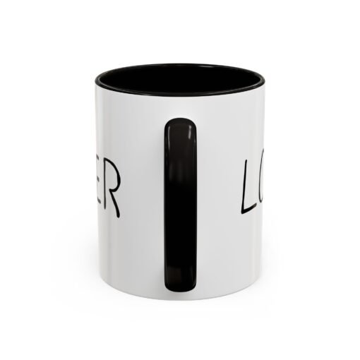 ☕ Loser / Lover Color Accent Mug – One Sip, Two Stories - Image 7