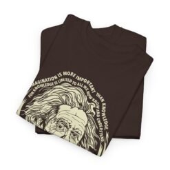 Alternative view of 🧠✨ Einstein Imagination Unisex T-Shirt – Think Beyond the Possible