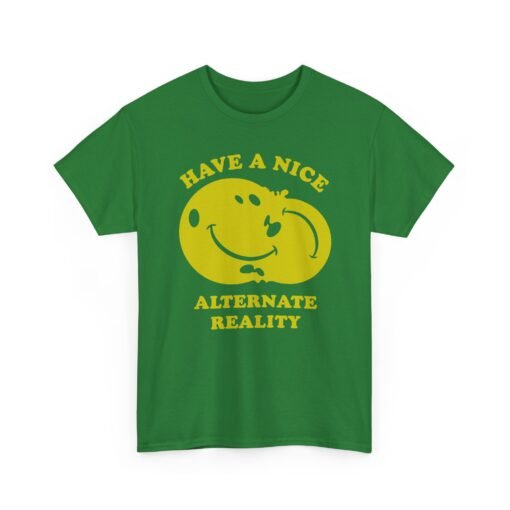😊🌀 Alternate Reality Unisex T-Shirt – Smiles from Another Dimension