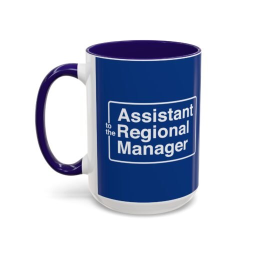 📛☕ Assistant to the Regional Manager Accent Mug – Sip Like It’s a Corporate Power Move - Image 24