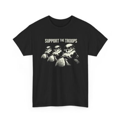 👕 Support the Troops Unisex T-Shirt – A Galactic Twist on Classic Camaraderie