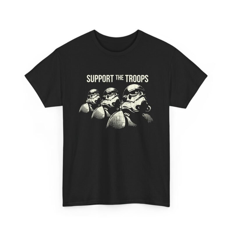 👕 Support the Troops Unisex T-Shirt – A Galactic Twist on Classic Camaraderie