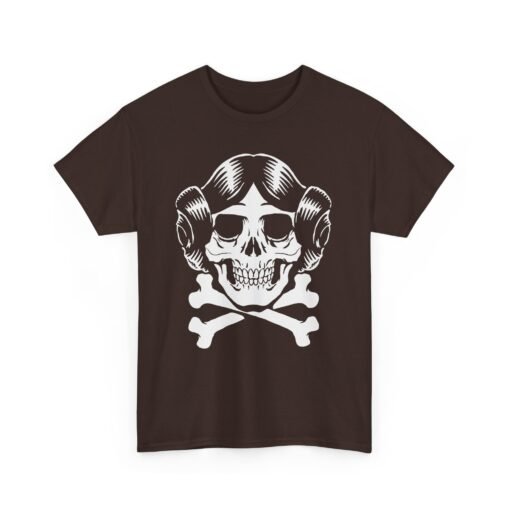☠️👸 Rebel Skull Unisex T-Shirt – Princess Power with a Dark Twist - Image 12
