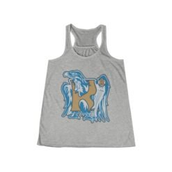 🦅 House of Eagle Women’s Flowy Racerback Tank – Grace Meets Intelligence