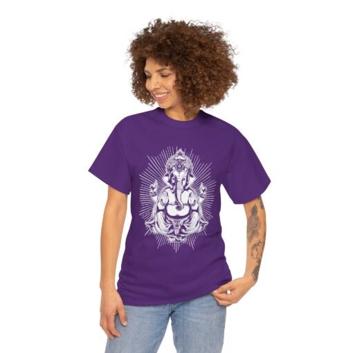 🕉️ Ganesh Unisex T-Shirt – Divine Vibes, Everyday Style - Image 3