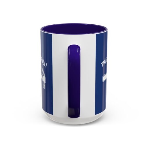 ☕ This Is Not A Drill Color Accent Mug – Sip With a Side of Sarcasm - Image 31